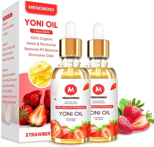 Vista 8 de Paquete de 2 aceite Yoni para mujeres, producto orgánico de cuidado femenino de melocotón, aceite esencial de Yoni 100% natural, 1 fl oz/1.0 fl oz/pc
