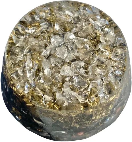 Vista 14 de Generador de orgón Buster de un solo cristal de ojo de tigre Acumulador de energía ¡Herramienta de regalo perfecta! ¡Orgonita muchos ingredientes