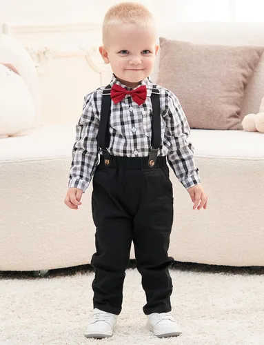 Vista 3 de DANGKAEN Trajes para bebé niño