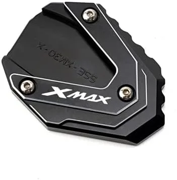 Vista 16 de KAnduo M para Yamaha Xmax 300 X-MAX 125 250 300 400 motocicletas Kickstand lateral soporte ampliador Pad y soporte soporte soporte columna auxiliar