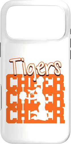 Vista 22 de Tigers Cheer Back to School Cheerleading Spirit O Case for iPhone 16