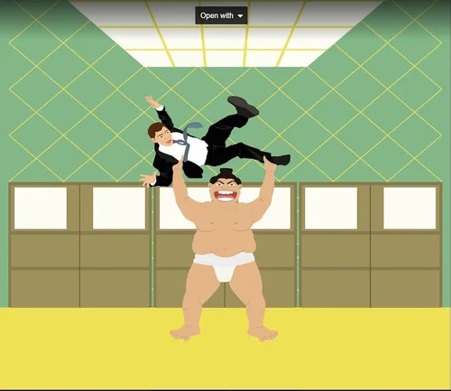 Vista 6 de Calcetines de hombre de negocios de Sumo Man de la marca Sock Panda