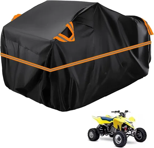 Vista 132 de Cubierta para ATV impermeable compatible con Arctic Cat H1 EFI TRV Cruiser 4x4 2011, cubierta de 210D para vehículos de 4 ruedas, cubierta para quad