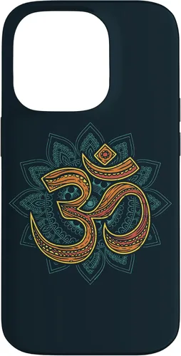 Vista 17 de Funda con diseño de mandala espiritual Om para iPhone 17