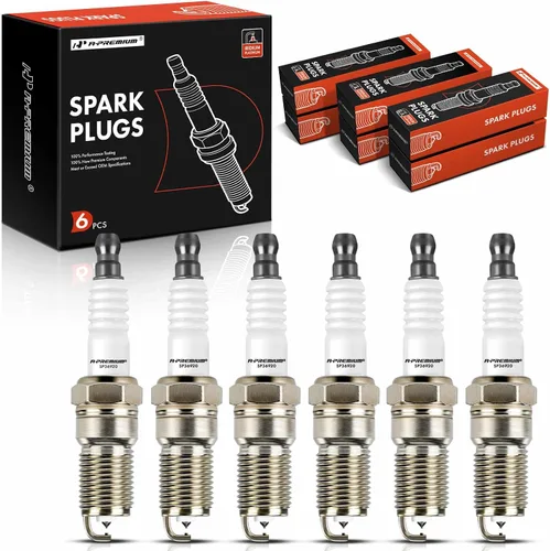 Vista 10 de A-Premium Iridium Platinum Bujías compatibles con Ford Focus 2003-2010, Escape 2005 y Mazda 3 2004-2005, 2.0L 2.3L, paquete de 4 Compatible