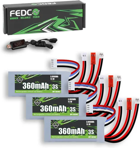 Vista 10 de baterías recargables del polímero de litio de la batería 600mAh 3S