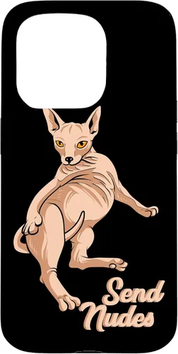 Vista 13 de Send Nudes - Nude Cat - Hairless Sphynx Cat Case for iPhone 17