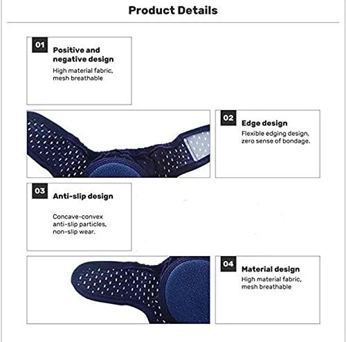 Vista 3 de Rodilleras antideslizantes para bebé, para bebés, 2 pares