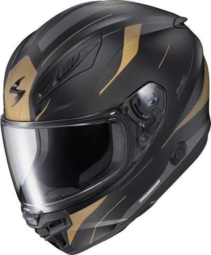 Vista 8 de ScorpionEXO R430 - Casco de cara completa sólido (blanco - grande) Casco