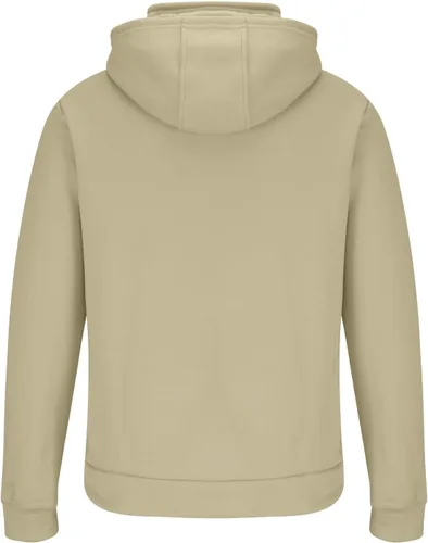 Vista 6 de Sudaderas con capucha de gran tamaño para hombre, casual, con cordón y cremallera de un cuarto, manga larga, ajuste holgado, cómodo, color liso