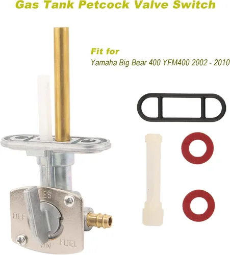 Vista 6 de Carburador YFM400 para Yamaha Big Bear 400 Carb, compatible con Yamaha Big Bear 400 2000-2006, Kodiak 400 2000-2006, 2007-2014 Grizzly 450 carburador
