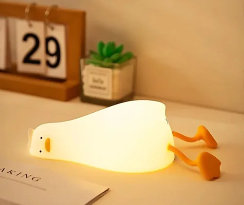 Vista 9 de Luz nocturna de gato para niños, lámpara de 7 colores, toque regulable, recargable portátil y esponjoso, luz nocturna LED de silicona, regalo