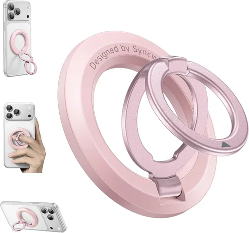 Vista 9 de SYNCWIRE Soporte de anillo MagSafe, soporte magnético para anillo de teléfono, soporte magnético para teléfono celular, soporte compatible