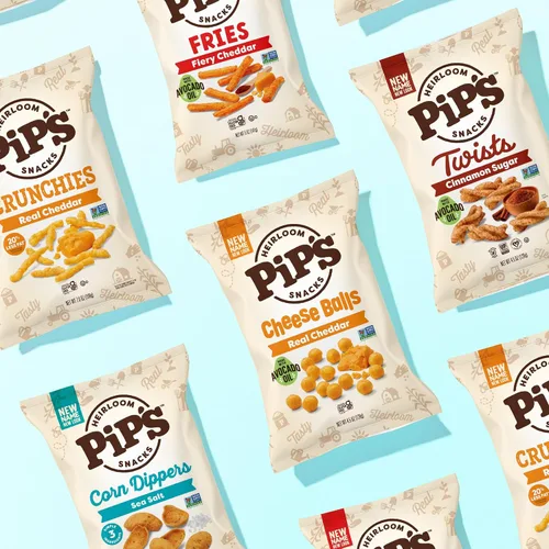 Vista 6 de Palomitas de Maíz Mini Tradicional de Pipcorn por Heirloom Pip's Snacks - Sal Marina, 1 oz 24 pz - Paquetes de Snack Saludables y Sin Gluten, Maíz