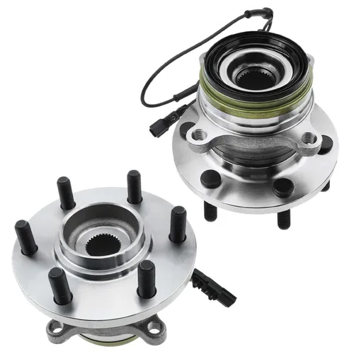 Vista 38 de Detroit Axle - 2 rodamientos de rueda delantera para Ford Fusion Probe Mazda 3 MPV Kia Spectra Jaguar XJ8 XJR XK XK8 XKR Mercury Milan, juego