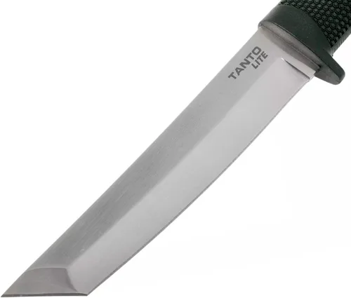 Vista 4 de Cuchillo de caza Cold Steel Tanto Lite resistente y ligero de 4116 acero inoxidable alemán de 6" de hoja fija para uso al aire libre, mango