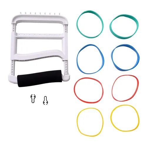 Vista 12 de SAMMONS Preston, herramienta de mano, con asa acolchada, ajustable Squeeze ergonómica y de hule, bandas de resistencia progresiva para Negro
