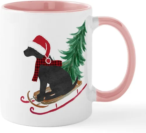Vista 28 de CafePress Black Lab Mug Taza de café de cerámica de 11 oz (11.0 fl oz)