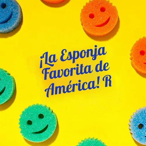Vista 9 de Scrub Daddy Scrub Mommy Special Edition Pets Cat - Esponja multiusos para platos sin arañazos, sin BPA y fabricada con espuma de polímero, esponja