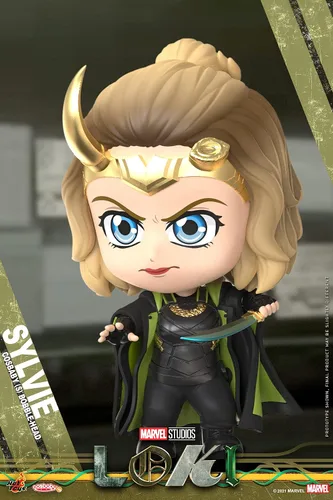 Vista 3 de Hot Toys Loki Cosbaby (S) Sylvie - Figura decorativa (3.9 in)