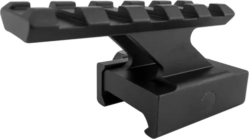 Vista 2 de Monstrum Tactical Lockdown Series - Soporte elevador ligero Perfil alto 2.2 pulgadas L / 5 ranuras
