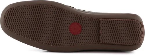 Vista 3 de Mocasines de piel auténtica para hombre informales cómodos ligeros con hebilla mocasines de conducción transpirables