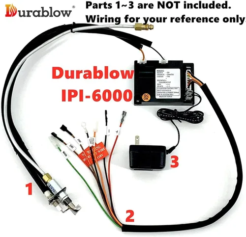 Vista 4 de Durablow Módulo de control electrónico IPI para chimenea, reemplazo del módulo de encendido de chimenea de gas para Dexen 593-592, GM-6KA, Hearth