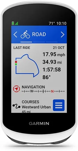 Vista 5 de Garmin Edge Explore 2 (montaje eléctrico) - Computadora de bicicleta - Pantalla táctil y fácil de usar GPS, mapas y actualizaciones de tráfico
