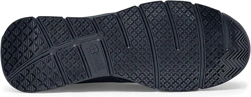 Vista 6 de Shoes for Crews Saloon II - Zapatos de trabajo antideslizantes para hombre, resistentes al agua, color negro