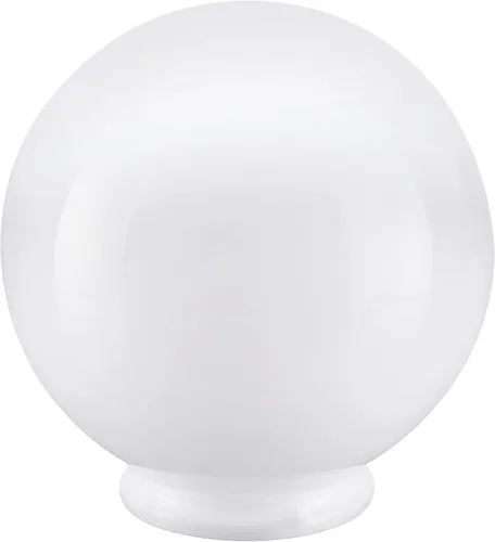 Vista 14 de Aspen Creative 28001-60-41, Globo de lámpara de poste de 6" de acrílico transparente de repuesto con cuello de 3-3/4