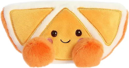 Vista 5 de Aurora® Adorable Palm Pals™ Tucker Mandarin™ - Divertido peluche coleccionable para coleccionistas de niños y adultos, perfecto para decorar