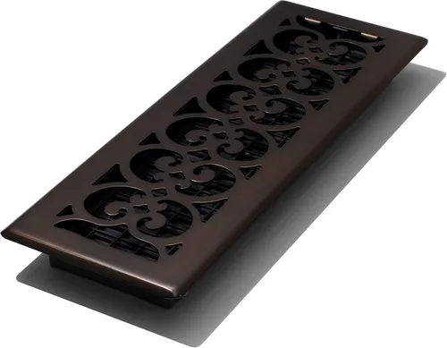Vista 25 de Decor Grates Registro de suelo SPH210-RB, 2x10, acabado bronce frotado