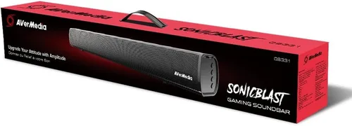 Vista 8 de AVerMedia GS331 SonicBlast Barra de sonido para juegos con canal 2.0