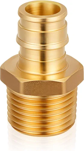Vista 22 de 1 "X 1" Codo de 90 grados Pex A Accesorios de expansión Accesorios de latón Herramienta de crimpado Pex para conexión de tubería de tubería, ASTM