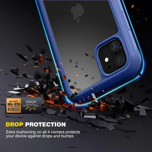 Vista 117 de DIACLARA - Funda transparente compatible con iPhone XR 6.1 pulgadas 2018
