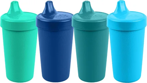 Vista 10 de Re-Play - Vasos con tapa y boquilla de 10 oz., hechos en EE.UU. para niños pequeños de 1 año en adelante, a prueba de derrames, aptos para Aqua Asst.
