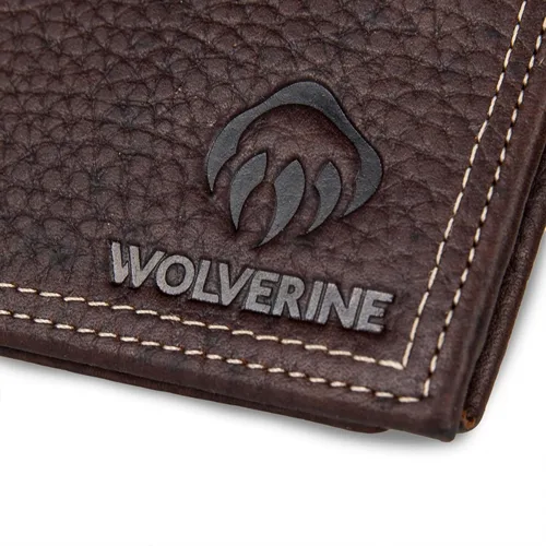 Vista 5 de WOLVERINE Men's Bifold Leather and Canvas Wallets