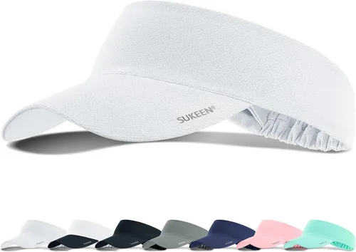Vista 14 de Sukeen Visera solar elástica refrescante para mujeres y hombres con Negro