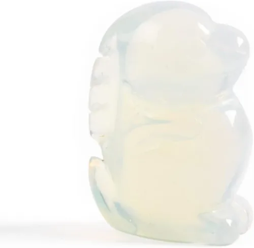 Vista 6 de YGLINE Figuras de dinosaurio para bebé, piedras de cristal, piedras preciosas talladas a mano, estatua de cristal curativo, tallas de animales