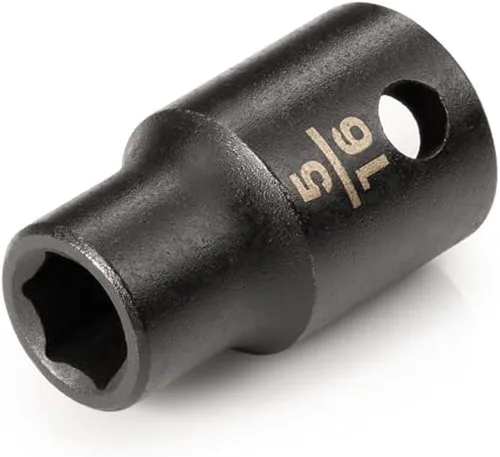 Vista 74 de TEKTON Zócalo de impacto de 6 puntos de 1 pulgada de profundidad de 3/8 pulgadas x 1 pulgada SID13025