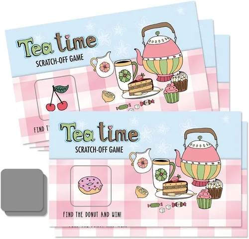 Vista 9 de 50 Psc Tarjetas de juego Casino para rascar, divertidas tarjetas de rascar de noche de casino para fiesta de apuestas, fiesta de cumpleaños, boletos