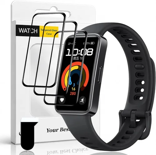 Vista 25 de Paquete de 3 protectores de pantalla para Amazfit Active 2, protección flexible de vidrio no templado, película protectora transparente HD