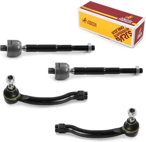 Vista 86 de Metrix Premium Chassis Parts - Kit de 4 piezas de extremos de barra de acoplamiento frontal exterior e interior compatible con Nissan Pathfinder