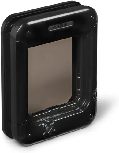 Vista 5 de Cat Mate Rotary 4-Way-Locking Cat Flap (358) - Versatile Lockable Door for Small to Average-Sized Cats, for Single/Multiple Glazing, UPVC, Wall and