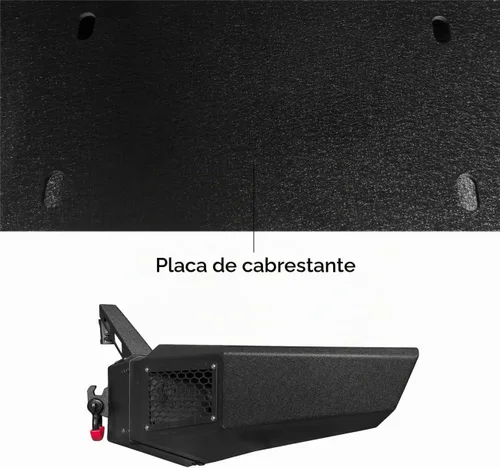 Vista 7 de VIJAY Parachoques delantero y trasero para Chevy Silverado 1500 2007-2013 con placa de cabrestante y luces