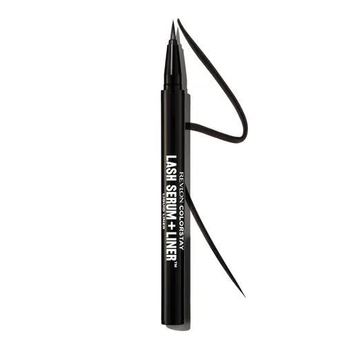 Vista 2 de REVLON ColorStay Lash Serum + Liner, delineador de ojos líquido, 001 negro