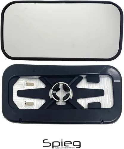 Vista 8 de Spieg Espejo lateral del pasajero de repuesto para Dodge Freightliner Mercedes Sprinter Van 2019-2023 con calefacción con placa de respaldo Espejo