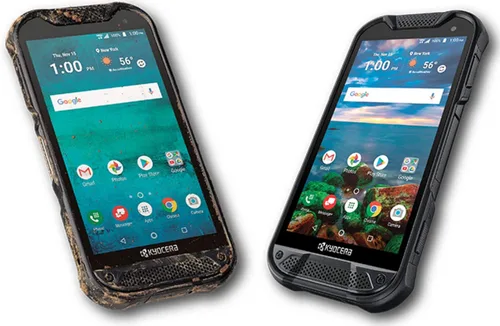 Vista 4 de Kyocera DuraForce Pro 2 con escudo de zafiro E6910 Negro - Verizon