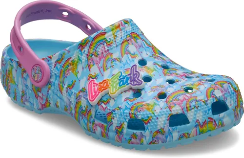 Vista 7 de Crocs Zuecos clásicos unisex para adultos Lisa Frank Ártico