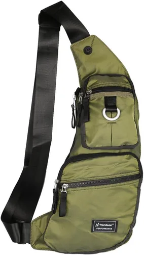 Vista 57 de Mochila de nylon para el pecho, mochila de viaje en bicicleta y gimnasio
